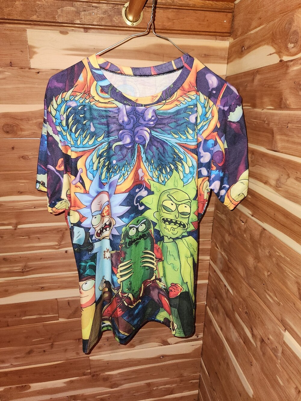Rick and Morty Graphic Tee — Multicolor